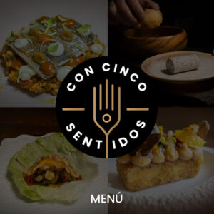 Menú "Experiencia Con Cinco Sentidos"